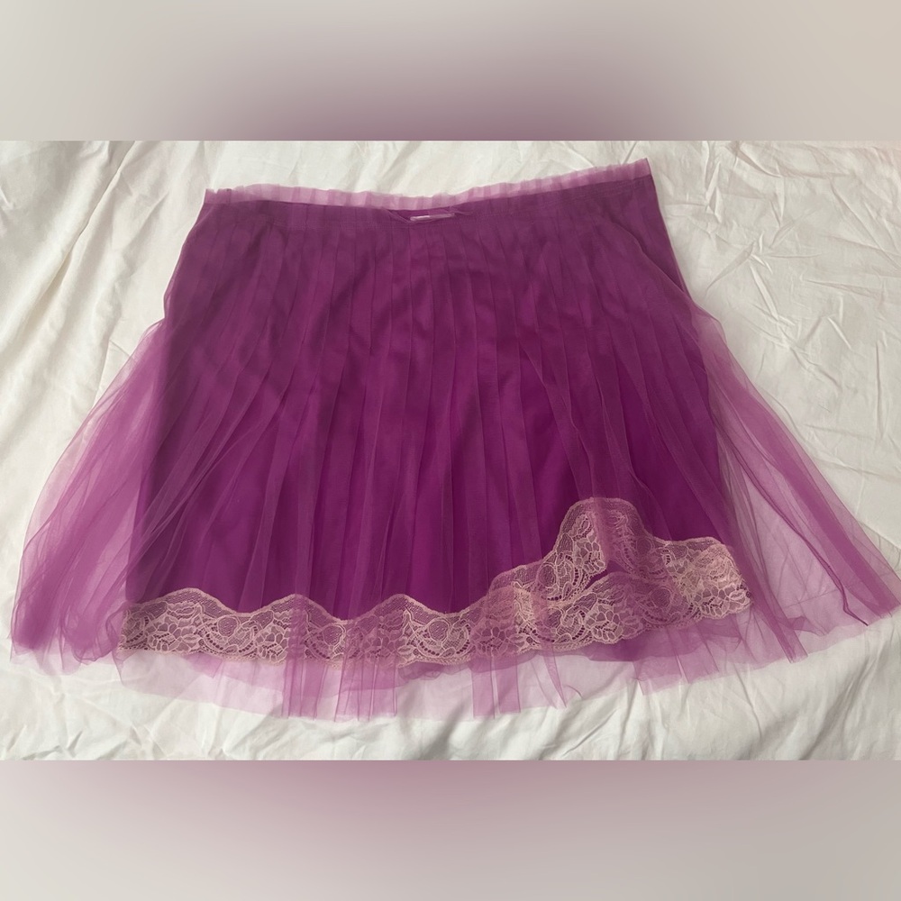 Rodarte Pink Bubble Mini Skirt Ruffled Cocktail - Target Collab